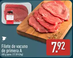 ALDI Filete de vacuno de primera A oferta