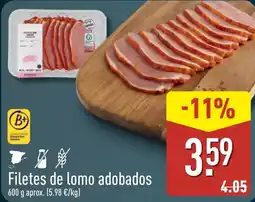 ALDI Filetes de lomo adobados oferta