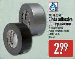 ALDI Workzone cinta adhesiva de reparación oferta