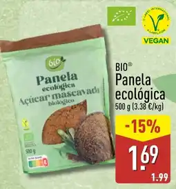 ALDI Bio panela ecológica oferta