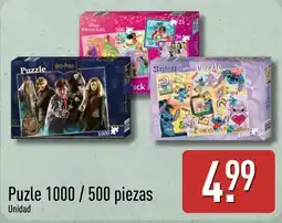ALDI Puzzle 1000 / 500 piezas oferta