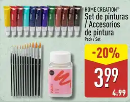 ALDI Home Creation Set de pinturas / Accesorios de pintura oferta