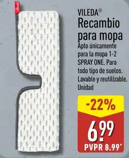 ALDI Vileda recambio para mopa oferta