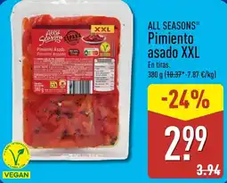 ALDI All Seasons Pimiento asado XXL oferta