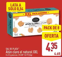 ALDI Sal de Plata atún claro al natural xxl oferta