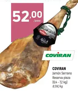 Coviran Coviran jamón serrano reserva pieza oferta