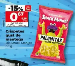 Dia Dia Snack Maniac palomitas sabor mantequilla oferta