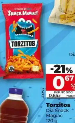 Dia Dia snack magiac torzitos oferta