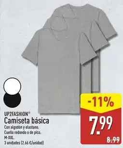 ALDI Up2fashion camiseta básica oferta