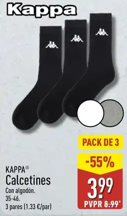 ALDI Kappa calcetines oferta