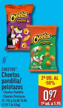 ALDI Cheetos cheetos pandilla/pelotazos oferta