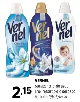 Coviran Vernel suavizante cielo azul, lirio irresistible o delicado oferta