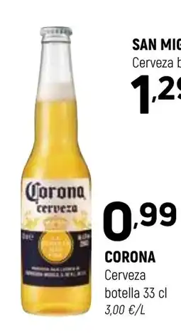 Coviran Corona cerveza oferta