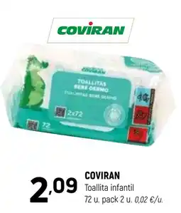 Coviran Coviran toallita infantil oferta