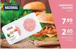 Coviran Aldelís hamburguesa pollo pavo oferta