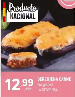 Coviran La despensa berenjena carne oferta