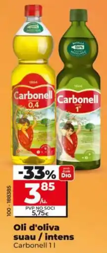 Dia Carbonell oli d'oliva suau / intens oferta