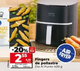 Dia Dia Al Punto fingers de pollastre oferta