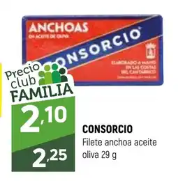 Coviran Consorcio filete anchoa aceite oliva oferta