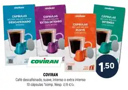 Coviran Coviran café descafeinado suave intenso o extra intenso oferta
