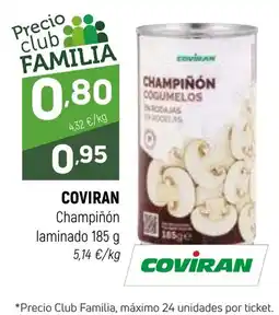 Coviran Coviran champiñón laminado oferta