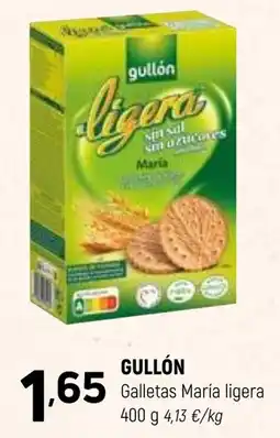 Coviran Gullón Galletas María ligera oferta