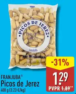 ALDI Franjuba picos de jerez oferta