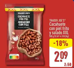 ALDI Trader Joe's cacahuate con piel frito y salado xxl oferta