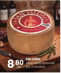 Coviran San Isidro Queso mezcla semicurado oferta