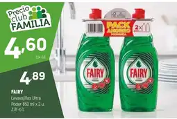 Coviran Fairy lavavajillas ultra poder oferta