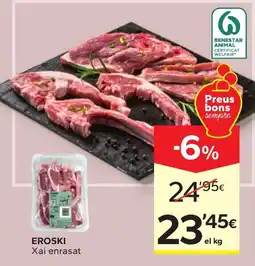 Caprabo Eroski xai enrasat oferta