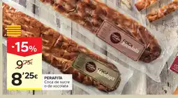 Caprabo Perafita coca de sucre o de xocolata oferta