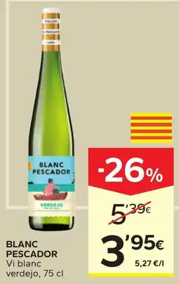 Caprabo Blanc Pescador Vi blanc verdejo oferta
