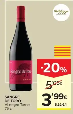 Caprabo Sangre de Toro oferta