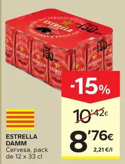 Caprabo Estrella Damm Cervesa oferta