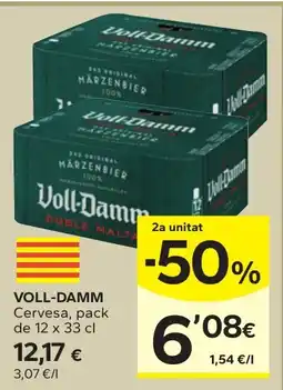 Caprabo Voll-Damm Cervesa oferta