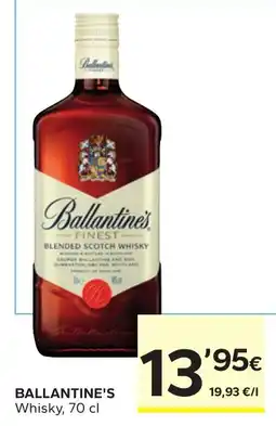 Caprabo Ballantine's Whisky oferta