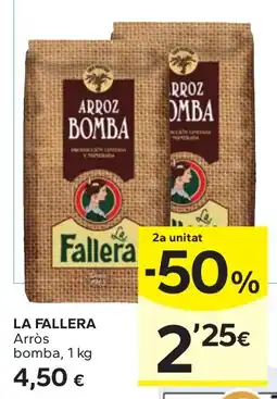 Caprabo Fallera arròs bomba oferta