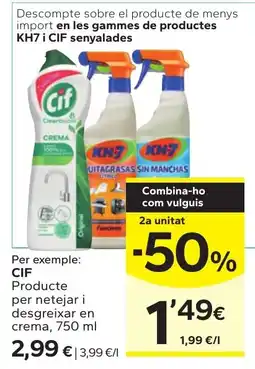 Caprabo Cif KH7 oferta
