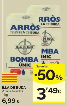 Caprabo Arròs bomba oferta
