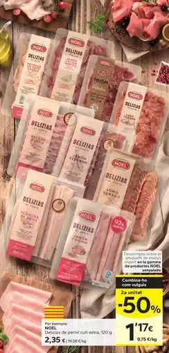 Caprabo NOEL Delizias de pernil cuit extra oferta
