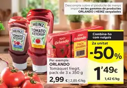 Caprabo Orlando tomàquet fregit oferta