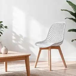 BricoCentro Atb - silla mencía ii rejilla - blanco oferta