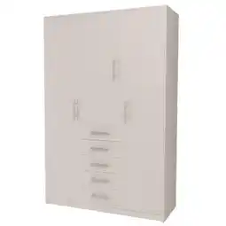 BricoCentro Armario 3 puertas y 5 cajones oferta