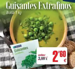 Abordo Auchan Guisantes Extrafinos oferta