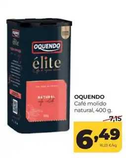 Alimerka Oquendo café molido natural oferta