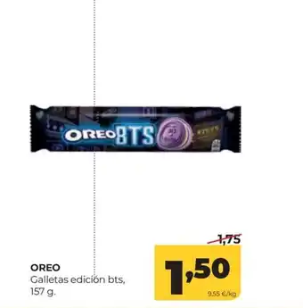 Oreo galletas edición bts