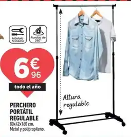 Centrakor Perchero portátil regulable oferta