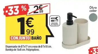 Conjunto baño