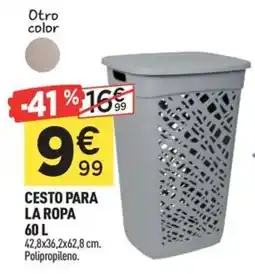 Centrakor Cesto para la ropa oferta